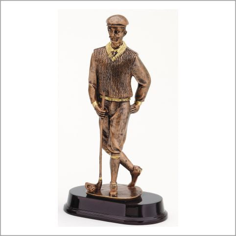 Old Fashioned Male Golfer