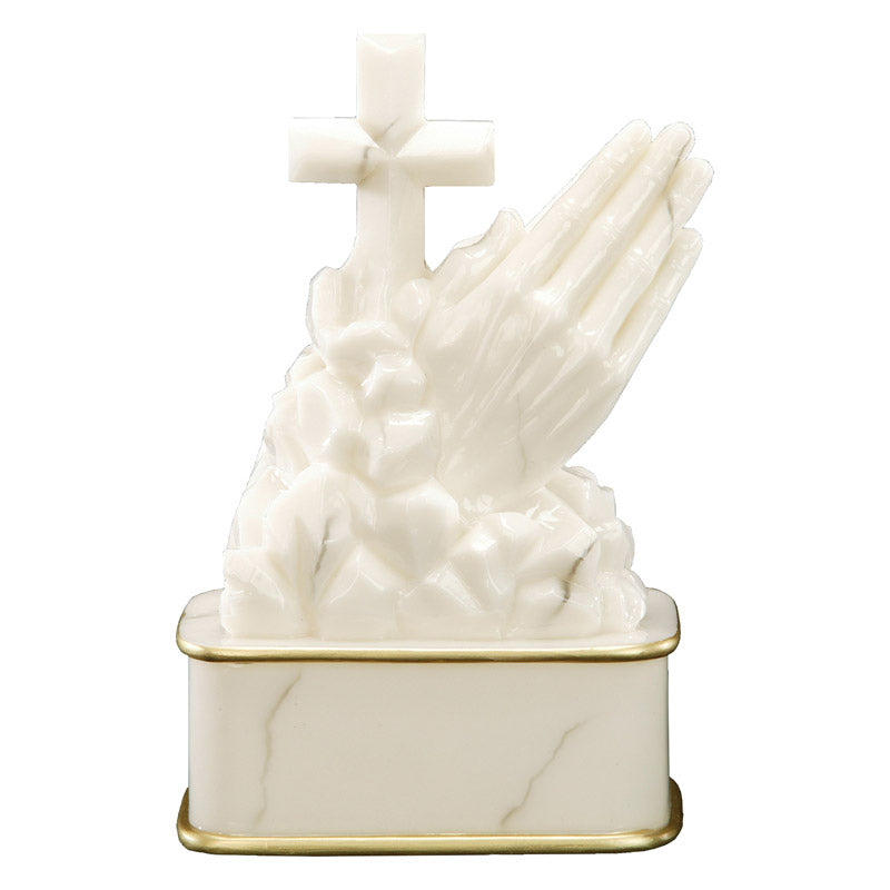 Praying Hands Resin
