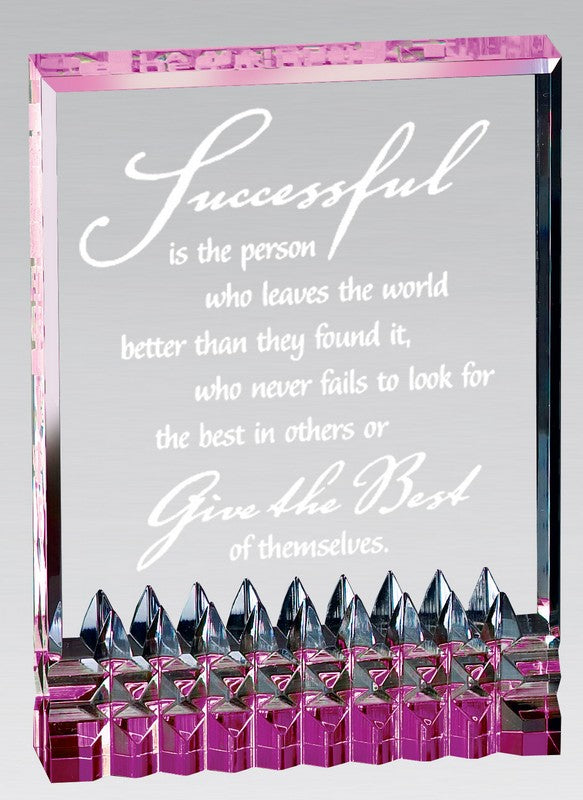 Rectangle Acrylics with Diamond Cuts - 4 Color Options