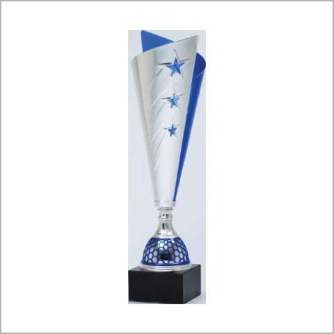 Blue & Silver Star Cup