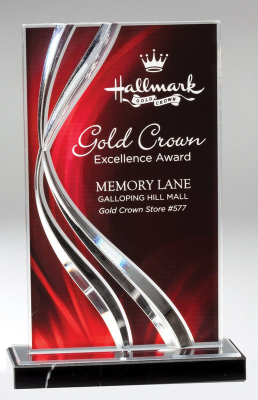 Swirl Acrylic Award