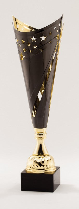 Black and Gold Trophy Cup