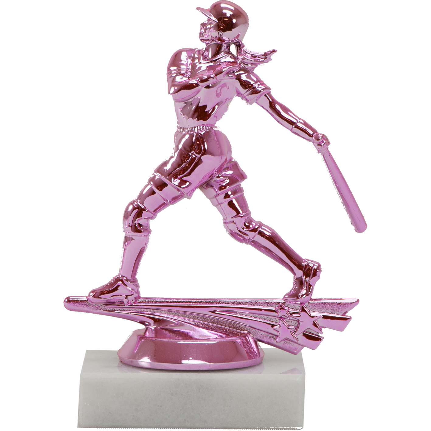 Pretty in Pink Star Figure Trophy