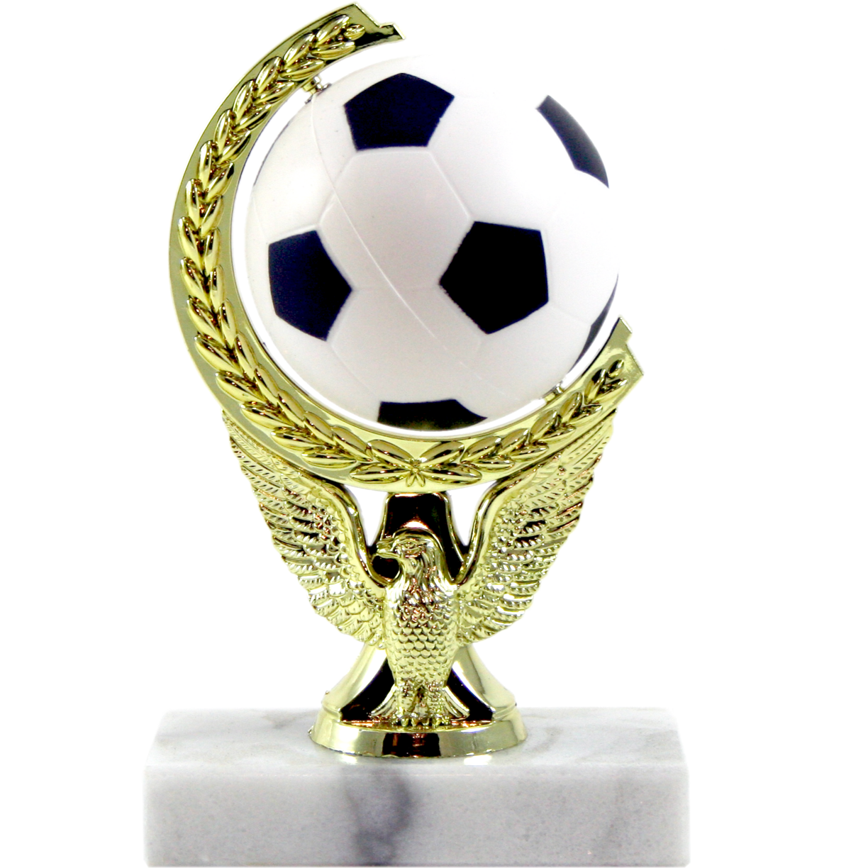 Spinning Squeeze Sports Ball Trophy